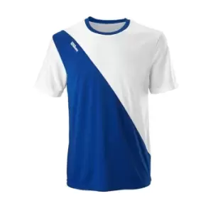 Image of Wilson Team Crew T Shirt Mens - Blue