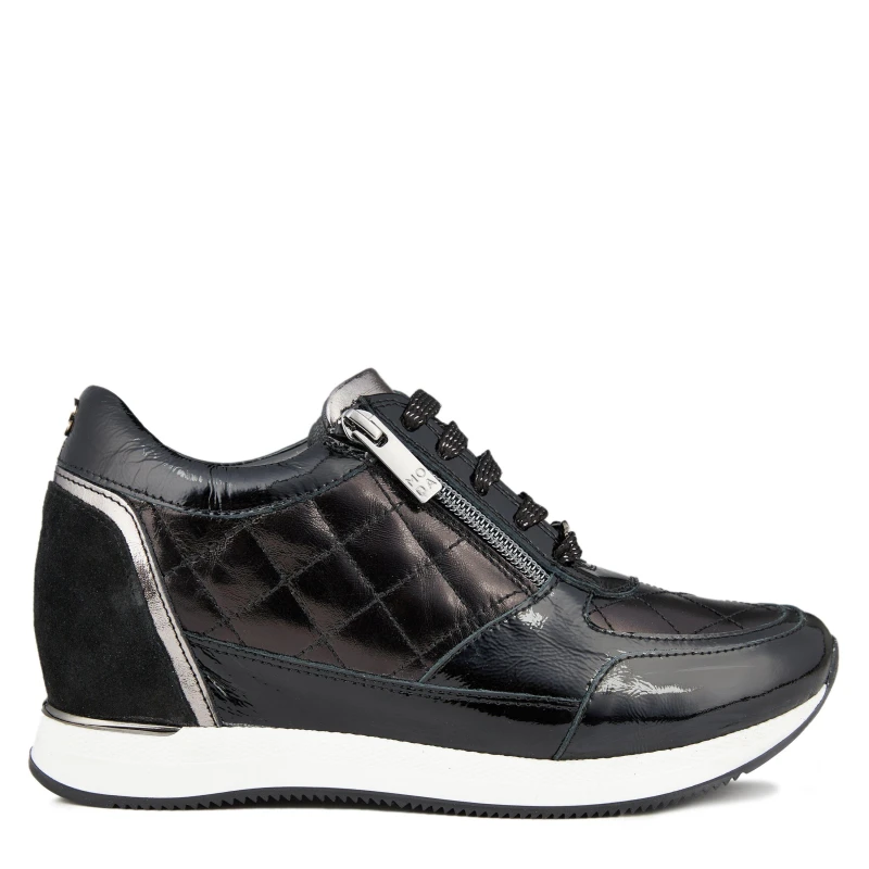 Image of Moda in Pelle Berke Trainers - Black 3