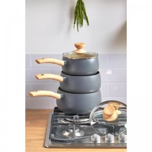 Tower Scandi Non-Stick 3 Piece Pan Set