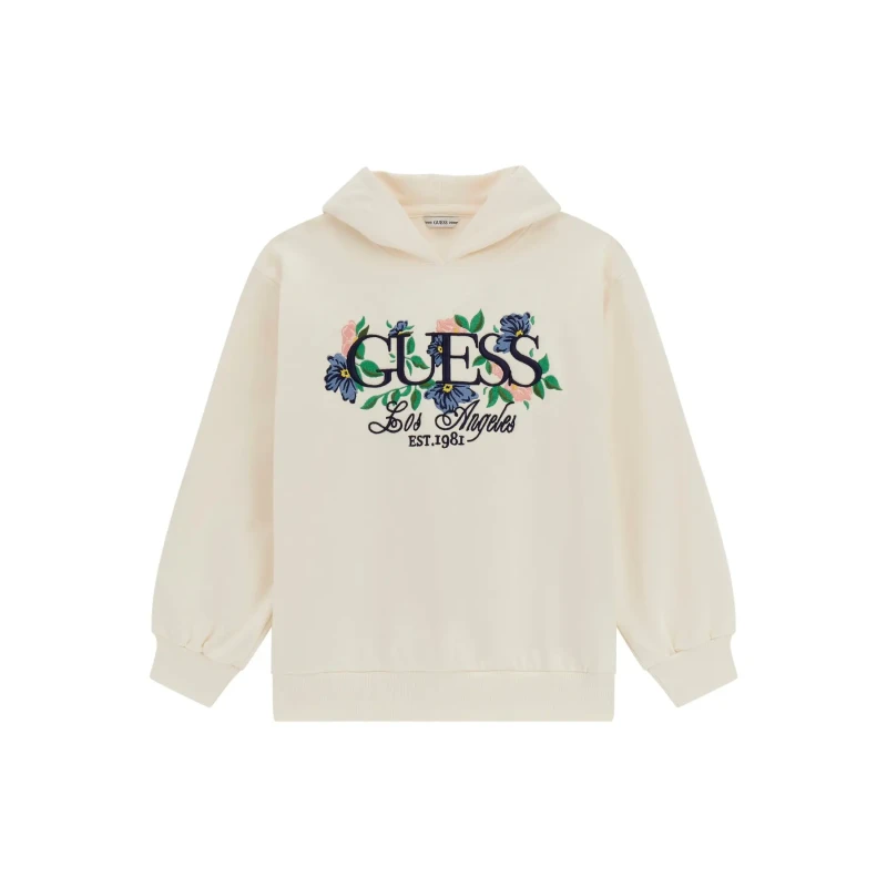 Image of Guess Child hoodie Guess Active Blanc Male 16 ans