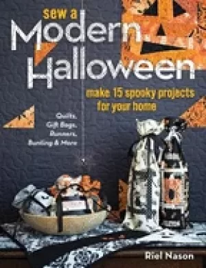 Image of sew a modern halloween make 15 spooky projects for your home