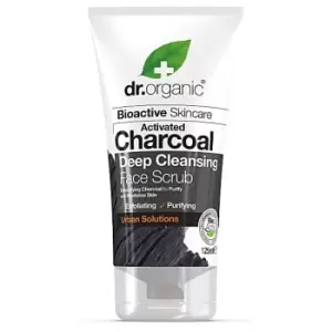 image of Dr Organic Activated Charcoal Face Scrub