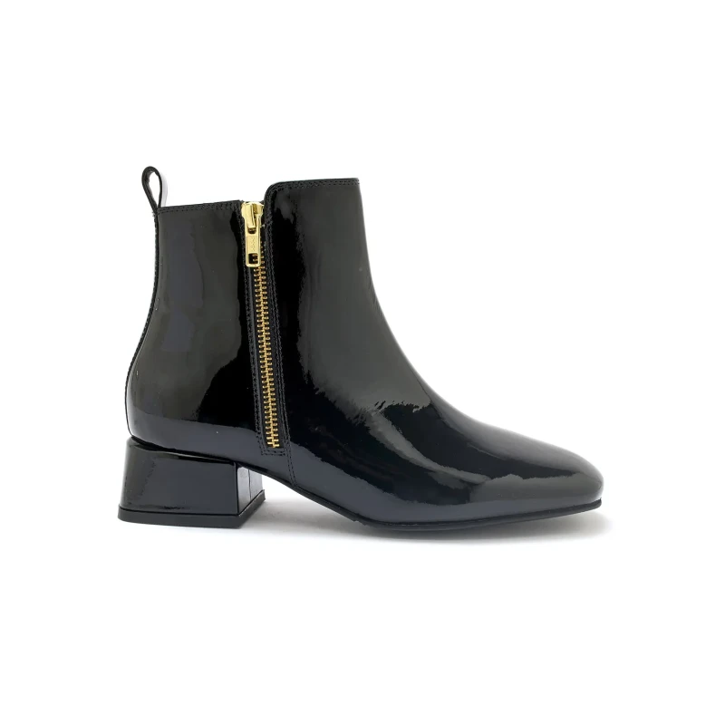 Image of Pediconfort Womens patent leather ankle boots Pediconfort Noir Female 41