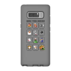 Image of Nintendo Super Mario Know Your Enemies Phone Case - Samsung Note 8 - Tough Case - Gloss