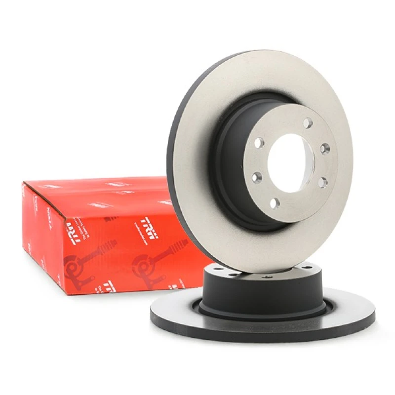 Image of TRW DF4215 Brake disc solid, Painted Brake Disc (82)