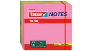 Image of TESA 56004 note paper Square Multicolour 80 sheets Self-adhesive