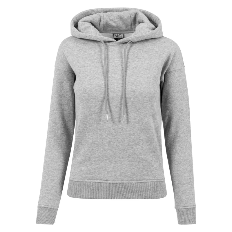 Image of Urban Classics Womens hooded sweatshirt Urban Classic basic coteles Gris Female M