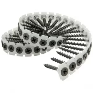 image of Senco 45A75MP DuraSpin Collated Screws Drywall to Wood 4.5 x 75mm...