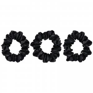 image of Slip Silk Large Scrunchies (Various Colours) - Black