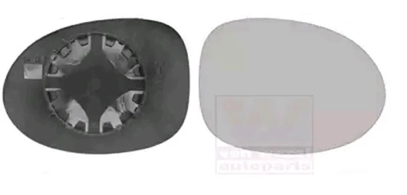Image of VAN WEZEL 4342836 Wing Mirror Glass * HAGUS * Right Mirror Glass,outside mirror (1914)