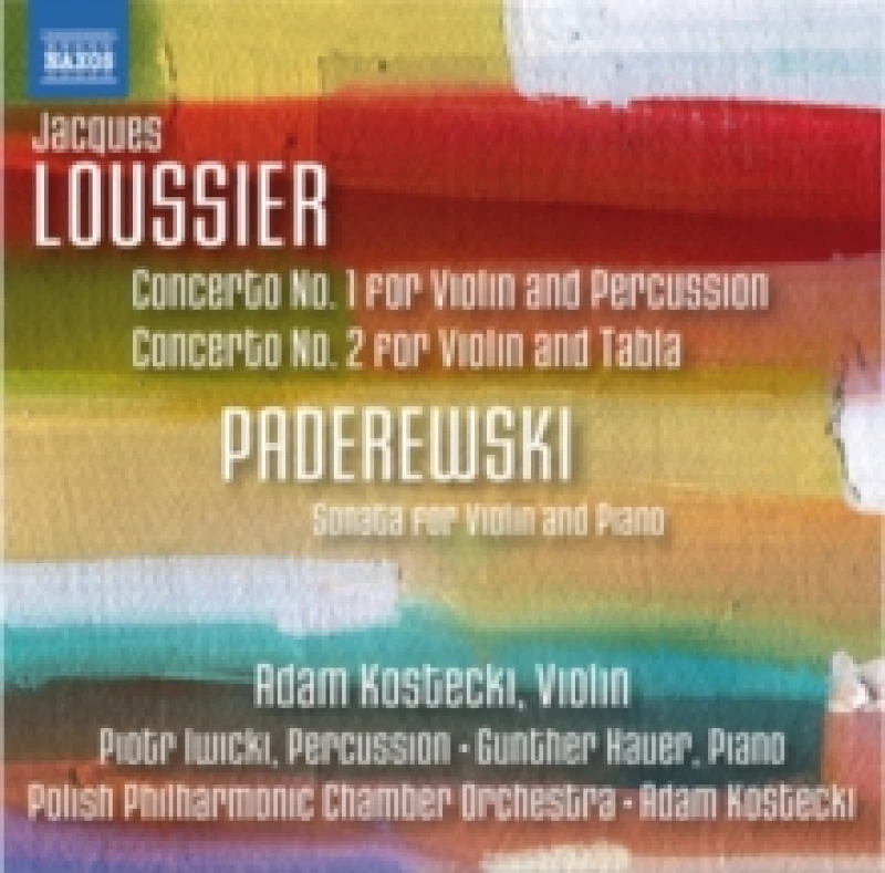 Image of Jacques Loussier: Concerto No. 1 for Violin and Percussion/... CD / Album