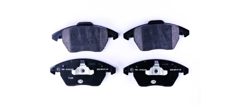 Image of HELLA Brake pad set HELLA 8DB 355 011-811