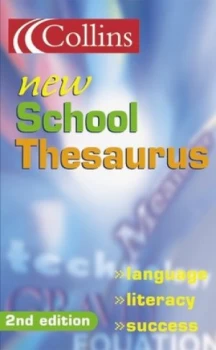 Image of Collins New School Thesaurus Hardback