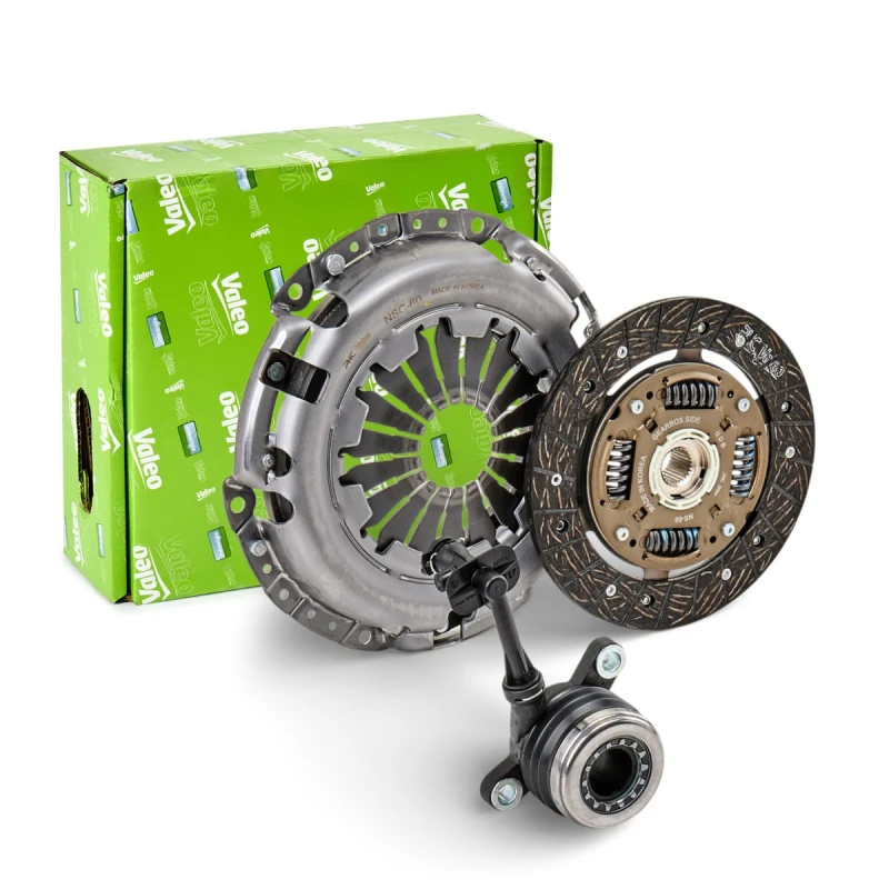 Image of VALEO 834104 Clutch with central slave cylinder, Requires special tools for mounting, for vehicles with push type clutch Plastic Clutch Kit (479)