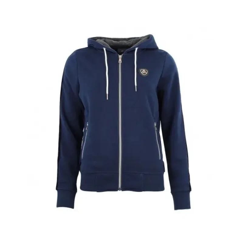 Image of Peak Mountain Womens fleece hoodie Peak Mountain Alice Bleu Female M