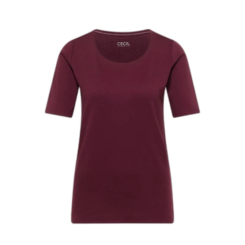 Image of cecil Womens T-Shirt Cecil Lena Rouge Female M