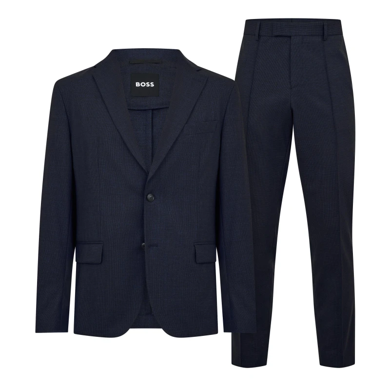 Image of Boss Boss P-Hanry-2pcs-Pk-253 10235580 0 Suit Mens Dark Blue male 36 (46)