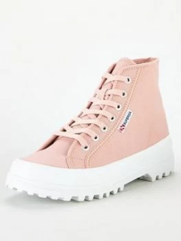 Image of SUPERGA 2341 Cotu Chunky Sole High Top, Pink, Size 7, Women