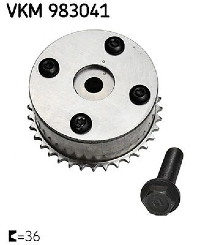 Image of SKF Camshaft Adjuster SKF VKM 983041
