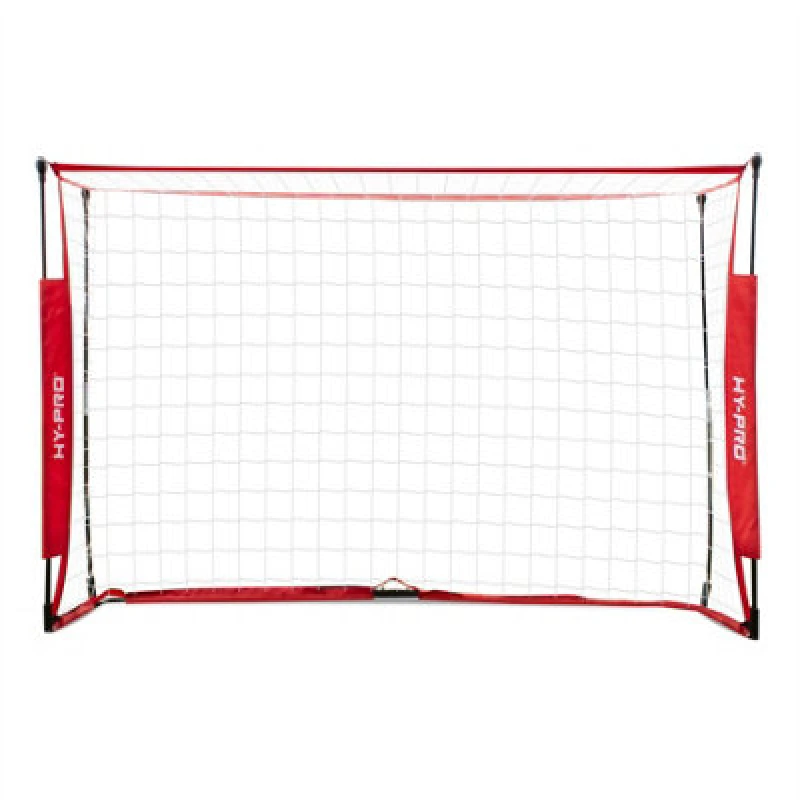 Image of Hy-pro 6ft x 4ft Box Football Goal Red