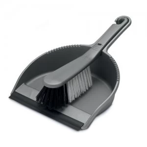 image of Addis Stiff Dustpan & Brush Set