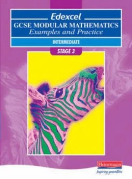 Image of Edexcel Gcse Modular Maths Intermediate Stage 3 Examples and Practice Book