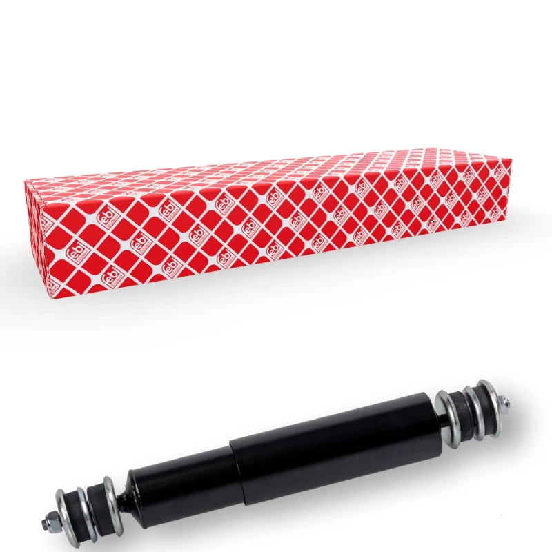 Image of FEBI BILSTEIN 20607 Shock absorber Front Axle, Oil Pressure, Telescopic Shock Absorber, Bottom Pin Shock Absorber (854)