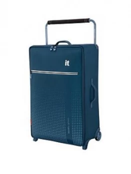 image of IT Luggage Vitalize Large Blue Suitcase