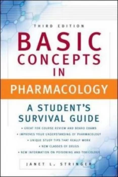 Image of Basic Concepts in Pharmacology by Janet L Stringer Paperback