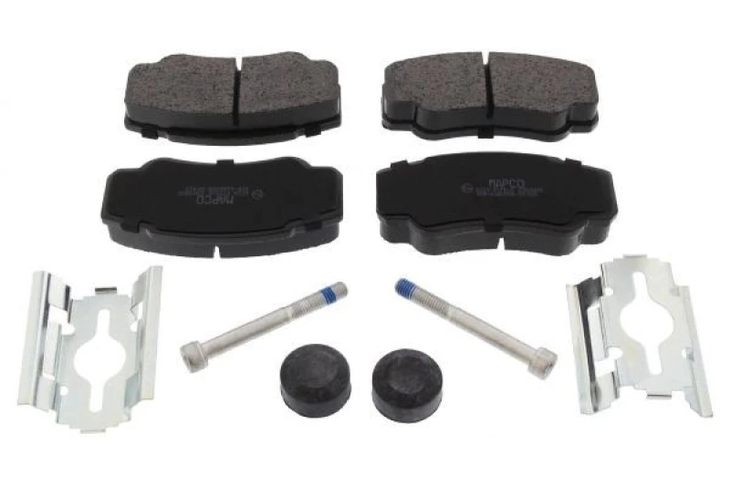 Image of MAPCO 6729 Brake pad set Rear Axle, not prepared for wear warning indicator Brake Pad Set,disc brake (402)