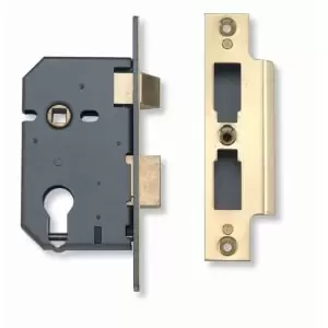 image of Yale B-3200-PB-64 2.5" Sashcase Lock - Brass