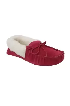 Image of Soft Sole Wool Lined Moccasins