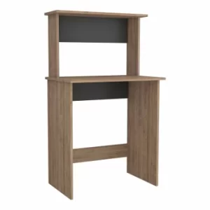 image of Vegas Laptop Desk with Shelf, Oak