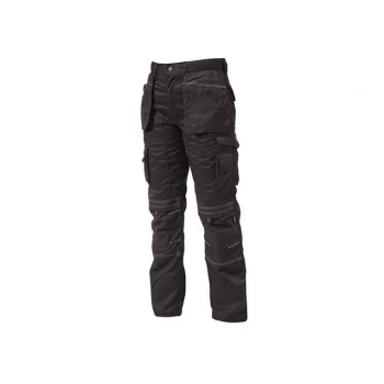 Image of Apache Mens Holster Pocket Trousers Black 40" 33"