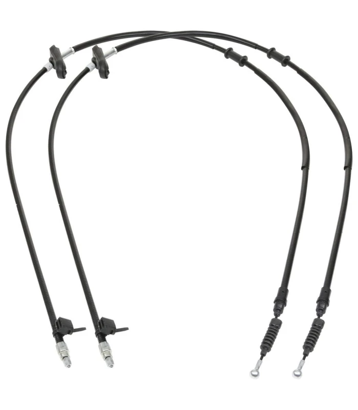 Image of RIDEX 124C1707 Brake Cable Left Rear, 1798/1670mm Cable,parking brake (124)