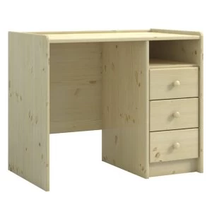 image of Steens For Kids 3 Drawer Desk - Pine