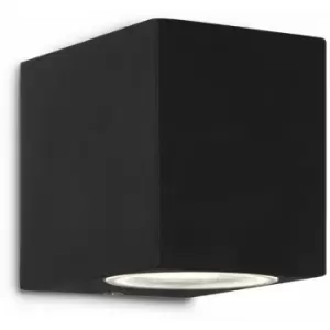 image of Wall light Black up 1 bulb