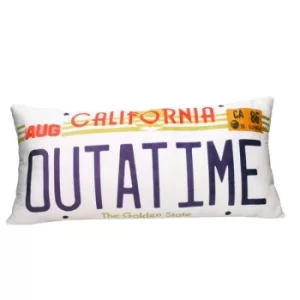 image of Back to the Future Pillow Out A Time 70 cm