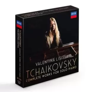 image of Valentina Lisitsa Tchaikovsky - Complete Works for Solo Piano by Valentina Lisitsa CD Album