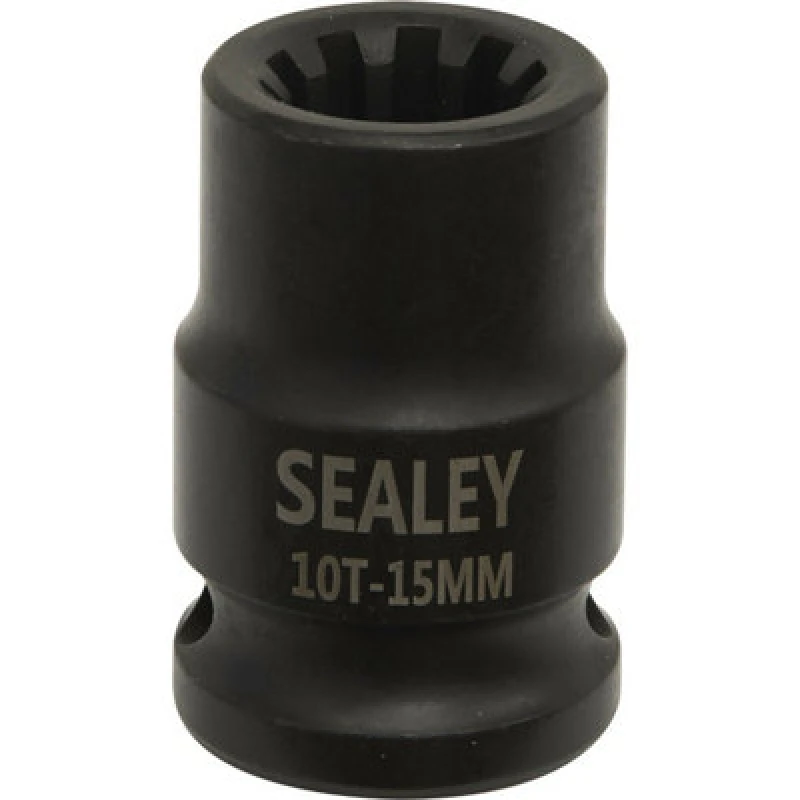 Image of Loops 15mm Brake Caliper Socket - 1/2" Sq Drive - 10-Point Profile - for VAG Vehicles Multi
