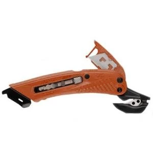 image of Pacific Handy Cutter S5 Safety Cutter for Left Handed Users Red Ref