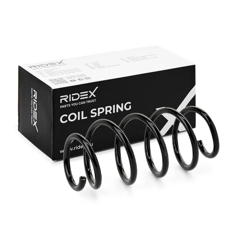 Image of Coil spring RIDEX 188C1602