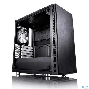 Image of Fractal Design Define Mini C Micro-ATX Case - Black Tempered Glass