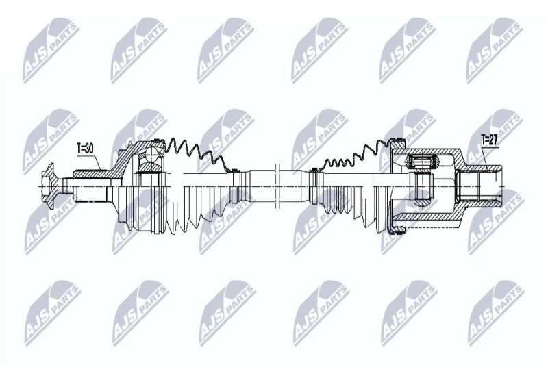 Image of NTY Drive shaft NTY NPW-ME-075