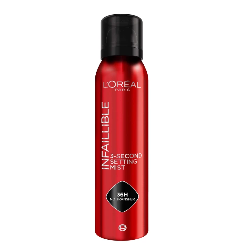 Image of LOreal Paris Infallible 3-Second Makeup Setting Spray (Various Sizes) - 150ml
