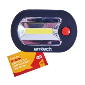 image of Amtech 2W COB & 3 LED Worklight And Torch