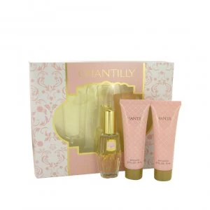 image of Dana Chantilly Gift Set 30ml Eau de Toilette + 75ml Body Lotion + 75ml Body Wash