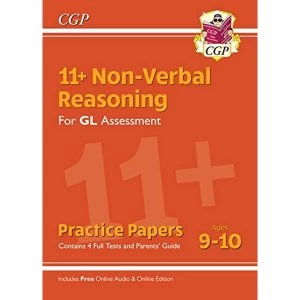 Image of New 11+ GL Non-Verbal Reasoning Practice Papers - Ages 9-10 (with Parents' Guide & Online Edition) Paperback /...