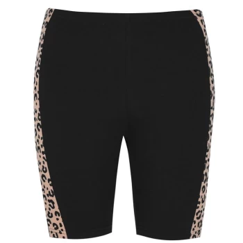 image of Golddigga Shorts - Black/Leo