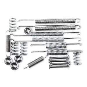 Image of RIDEX Accessory Kit, brake shoes 1502A0005 VW,AUDI,SKODA,PASSAT Variant (3A5, 35I),Caddy II Kastenwagen (9K9A),PASSAT (3A2, 35I)